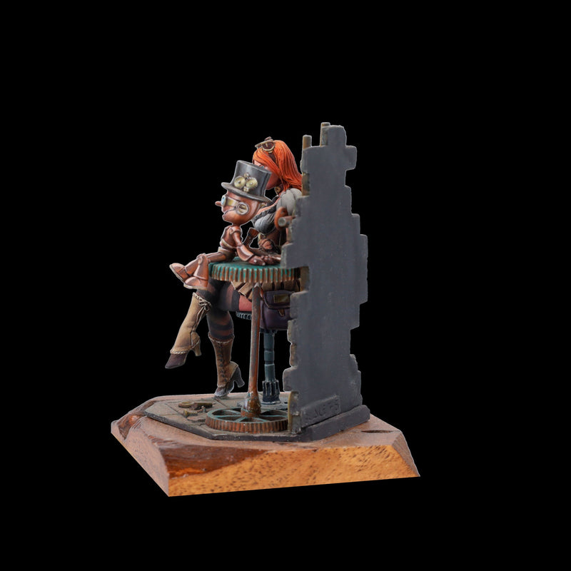 Scale 75 SSP-003 Figures Steam Wars Ilsa S Mech Lab 75mm