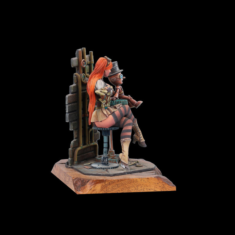 Scale 75 SSP-003 Figures Steam Wars Ilsa S Mech Lab 75mm