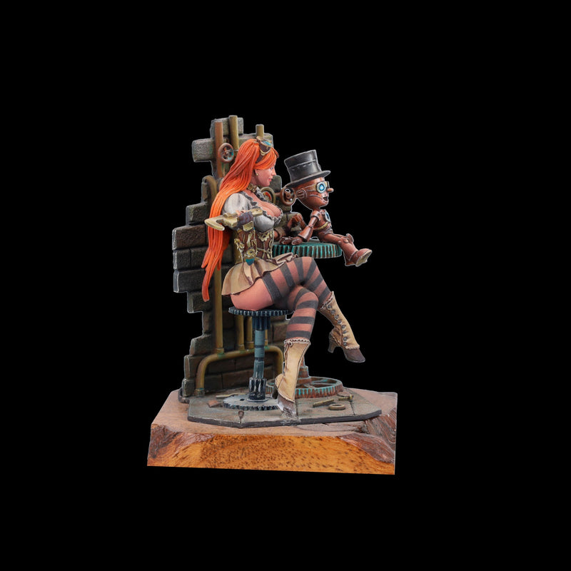 Scale 75 SSP-003 Figures Steam Wars Ilsa S Mech Lab 75mm