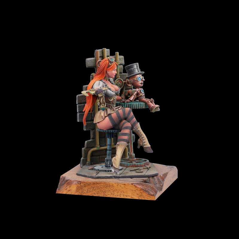 Scale 75 SSP-003 Figures Steam Wars Ilsa S Mech Lab 75mm