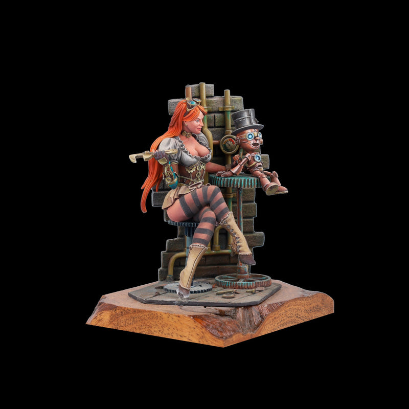 Scale 75 SSP-003 Figures Steam Wars Ilsa S Mech Lab 75mm