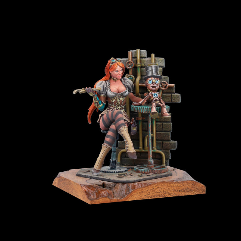 Scale 75 SSP-003 Figures Steam Wars Ilsa S Mech Lab 75mm