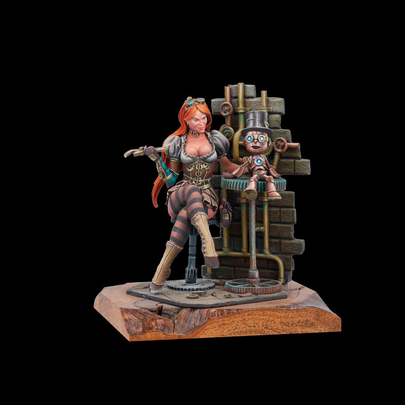 Scale 75 SSP-003 Figures Steam Wars Ilsa S Mech Lab 75mm