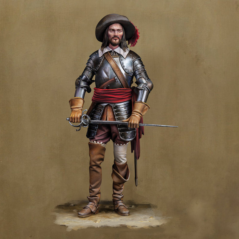 Scale 75 SFD-007 Figures Ferrer Dalmau Spanish Tercios; Veteran Sergeant 75mm
