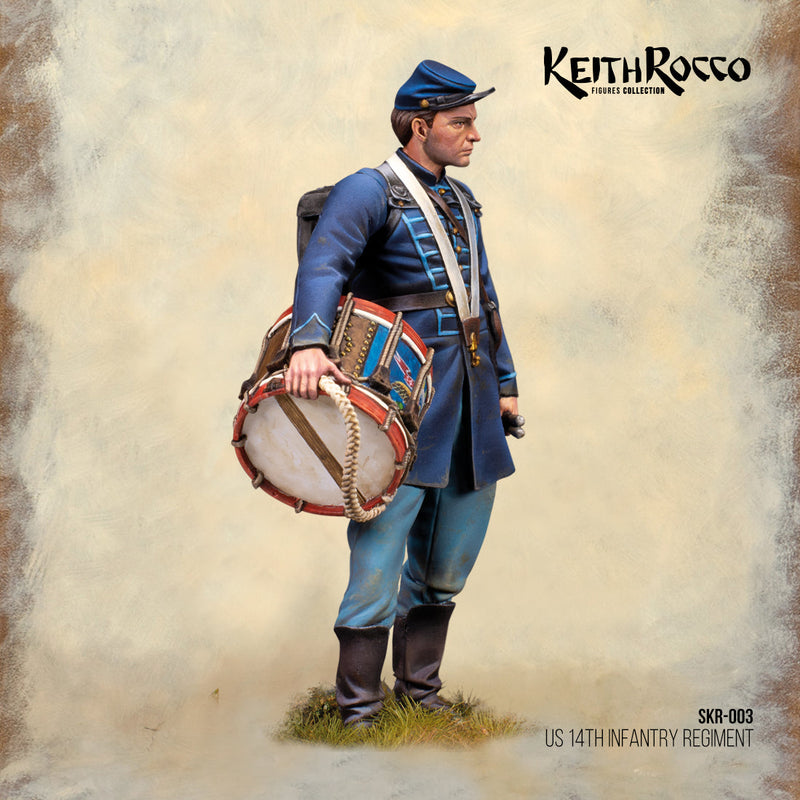 Scale 75 SKR-003 Figures Keith Rocco Us 14Th Infantry Regiment 75mm