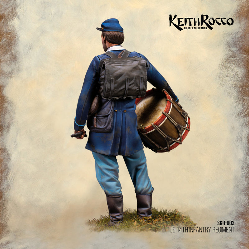 Scale 75 SKR-003 Figures Keith Rocco Us 14Th Infantry Regiment 75mm