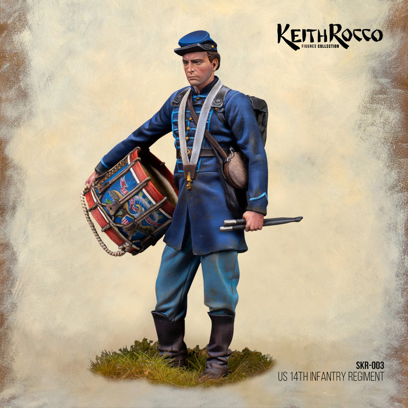 Scale 75 SKR-003 Figures Keith Rocco Us 14Th Infantry Regiment 75mm