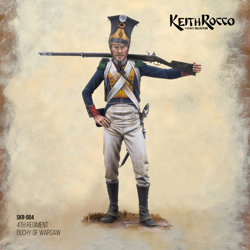 Scale 75 SKR-004 Figures Keith Rocco 4Th Regiment Duchy Of Warsaw 75mm