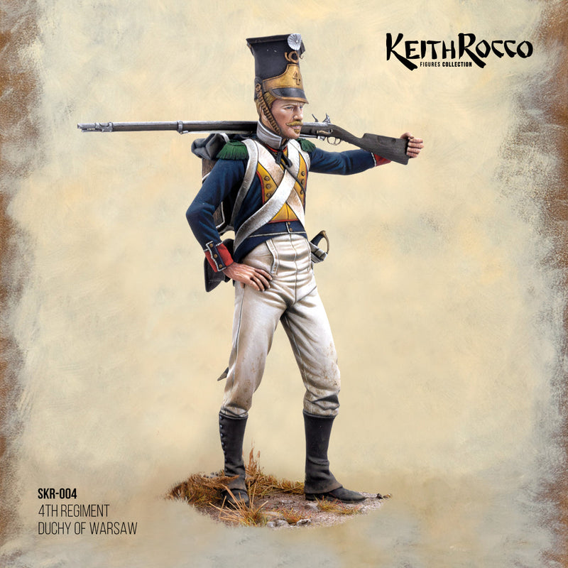 Scale 75 SKR-004 Figures Keith Rocco 4Th Regiment Duchy Of Warsaw 75mm