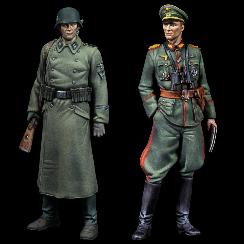Scale 75 SW48-011 Figures Warfront German Staff 1:48