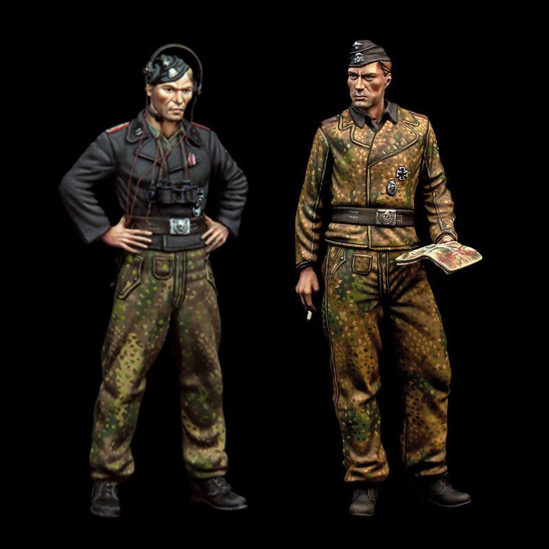 Scale 75 SW48-001 Figures Warfront German Tankers 1:48