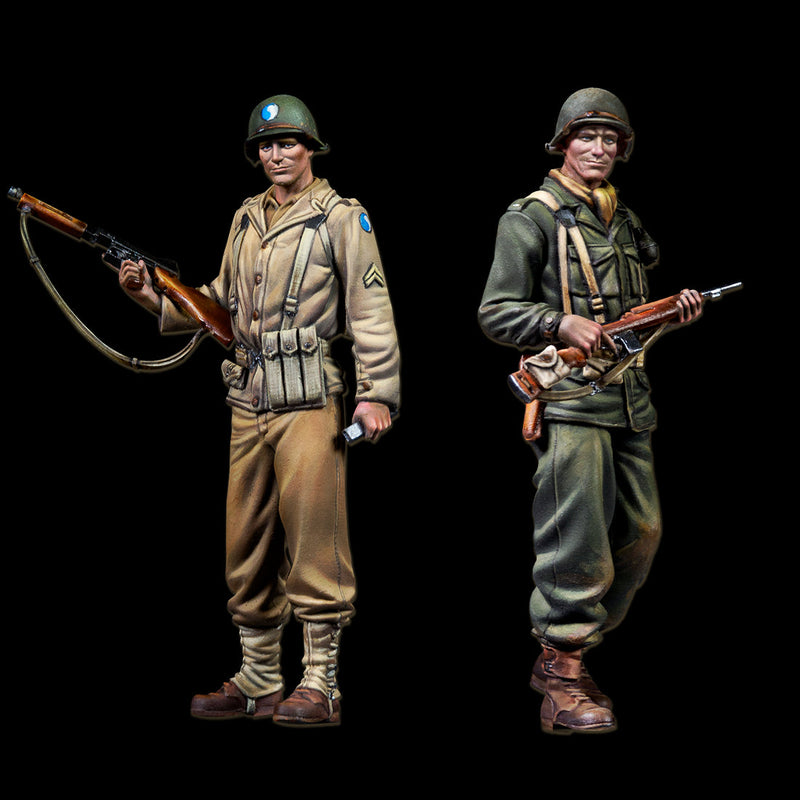 Scale 75 SW48-004 Figures Warfront Us Army Eto 1:48