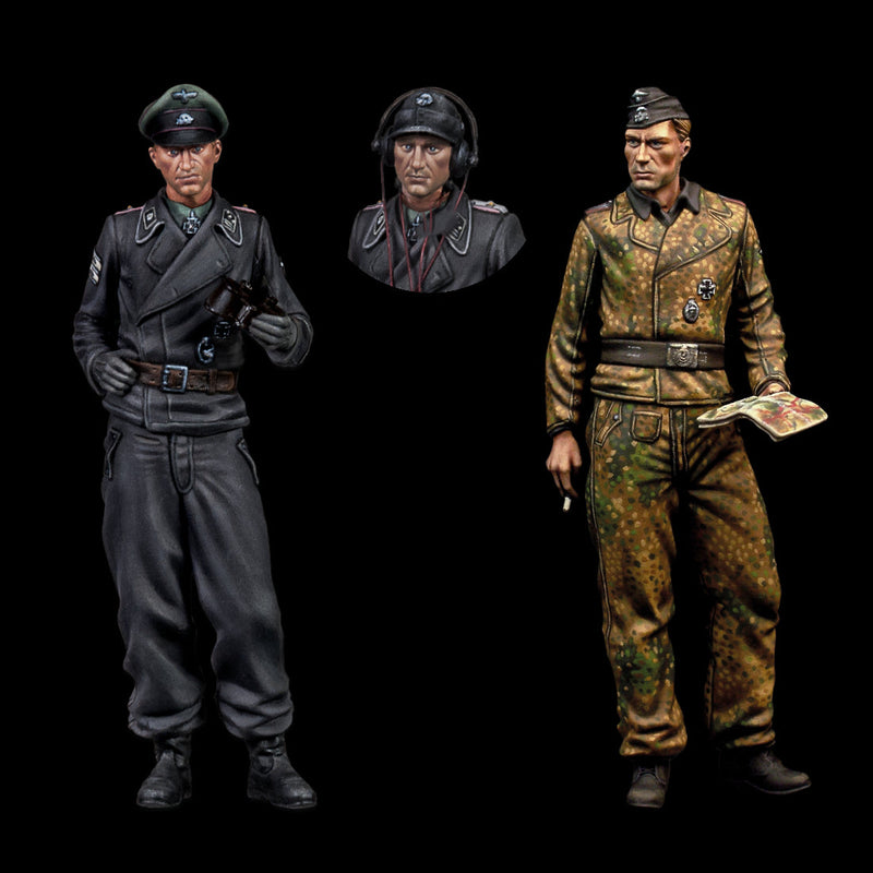 Scale 75 SW48-006 Figures Warfront German Tankers 2 1:48