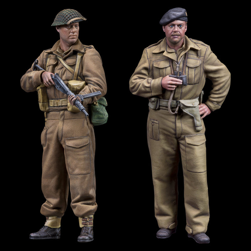 Scale 75 SW48-010 Figures Warfront British Troops 1:48