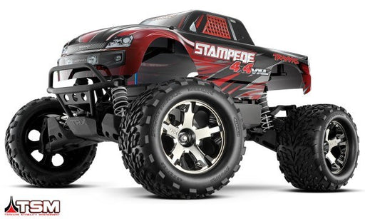 Traxxas 67086-4 - 1/10 Stampede 4X4 VXL Monster Truck with TSM (7484595667181)