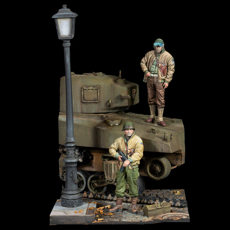 Scale 75 SW35-054 Figures Warfront Brocken Tracks (Nw Europe 1944-45) 35mm