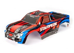 Traxxas 6729R STAMPEDE 4X4 BODY RED (8374110355693)
