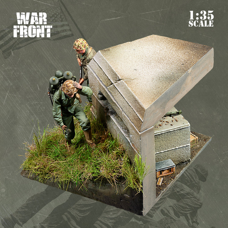 Scale 75 SW35-051 Figures Warfront Bunker Run (The Pacific 1944-1945) 35mm