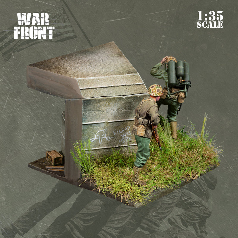 Scale 75 SW35-051 Figures Warfront Bunker Run (The Pacific 1944-1945) 35mm