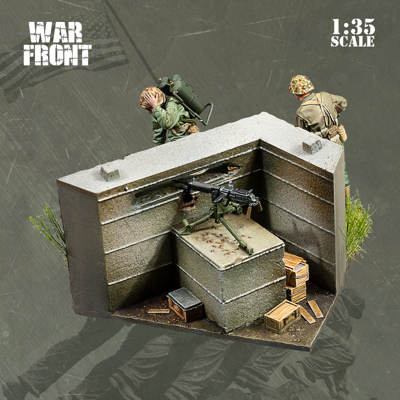 Scale 75 SW35-051 Figures Warfront Bunker Run (The Pacific 1944-1945) 35mm