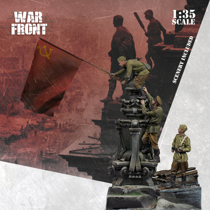 Scale 75 SW35-049 Figures Warfront The Flag Over Berlin 35mm