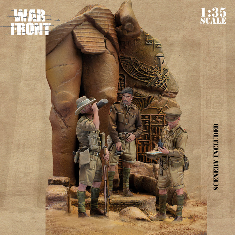 Scale 75 SW35-045 Figures Warfront Desert Rats 35mm