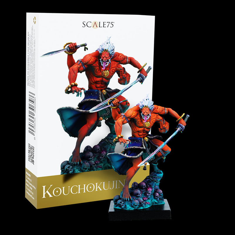 Scale 75 SSG-002 Figures Song of Gods Oni Kouchokujin 75mm