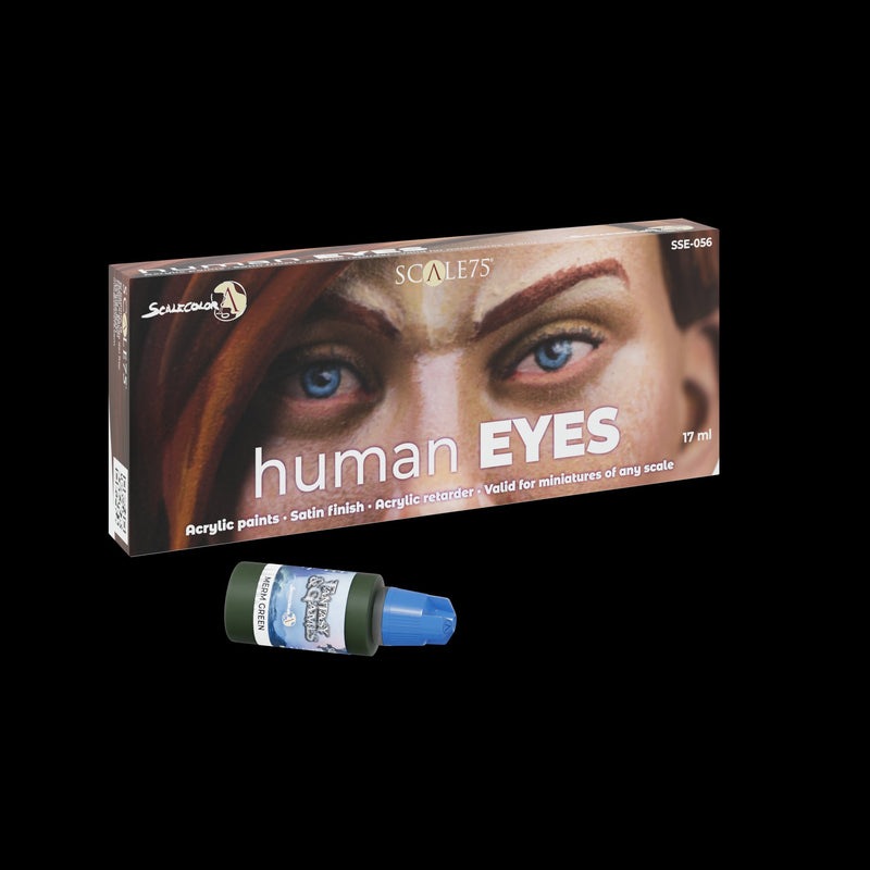Scale 75 SSE-056 Scalecolor Human Eyes Paint Set