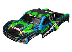 Traxxas 6844X BODY SLASH 4X4 GRN/BLUE