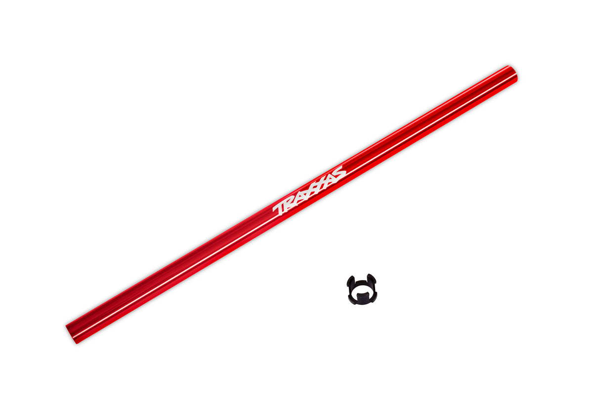 Traxxas Centre 6061-T6 Aluminium Red-Anodised 214mm RC Driveshaft - 6855 - TRX6855-RED