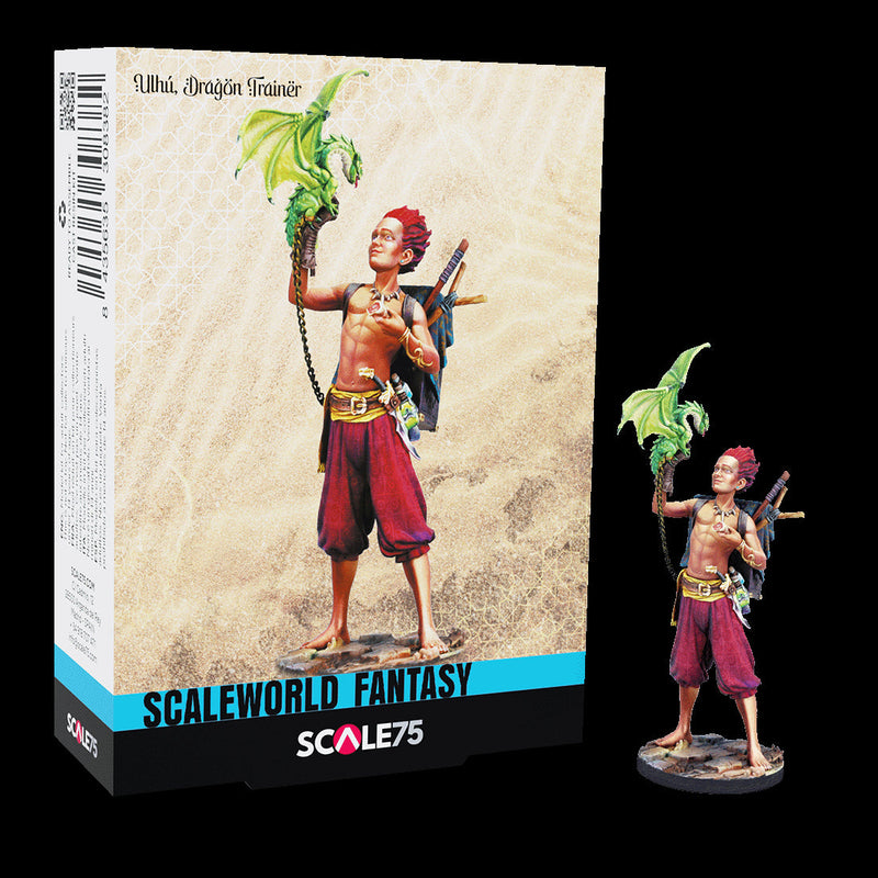Scale 75 SCF-026 Figures Scale World Fantasy Ulh Dragon Trainer  75mm