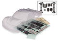 Traxxas Slash 4X4 Heavy Duty RC Car Body with Window Masks &amp; Decal Sheets - 6958R - TRX6958R