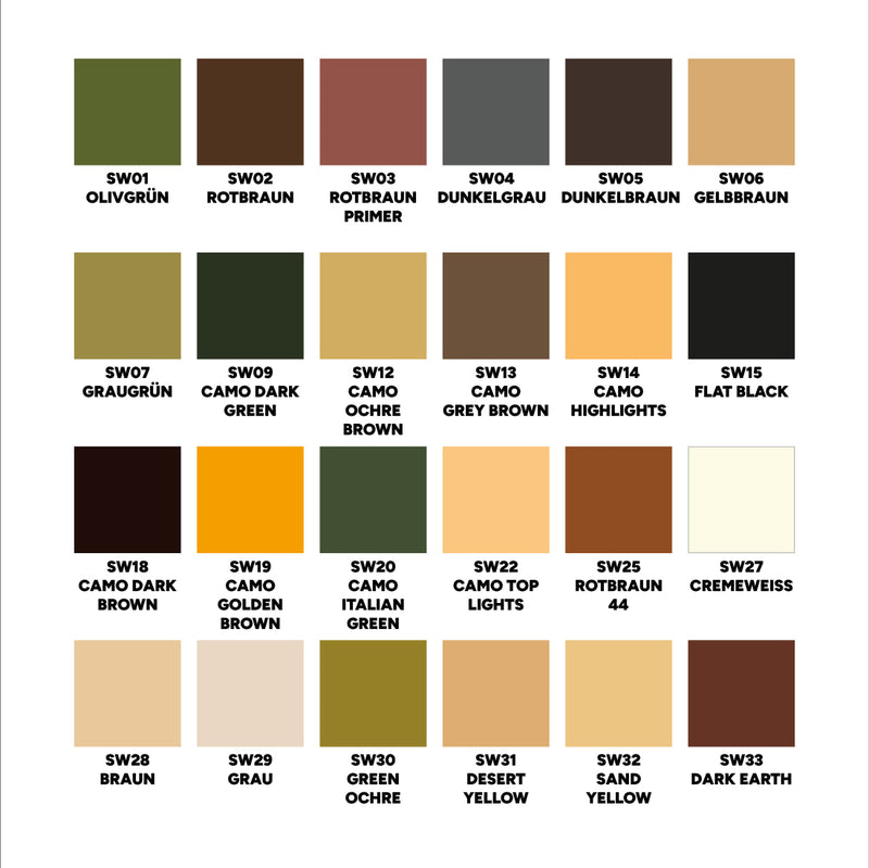 Scale 75 SSE-129 Warfront Battlefront Paint Set