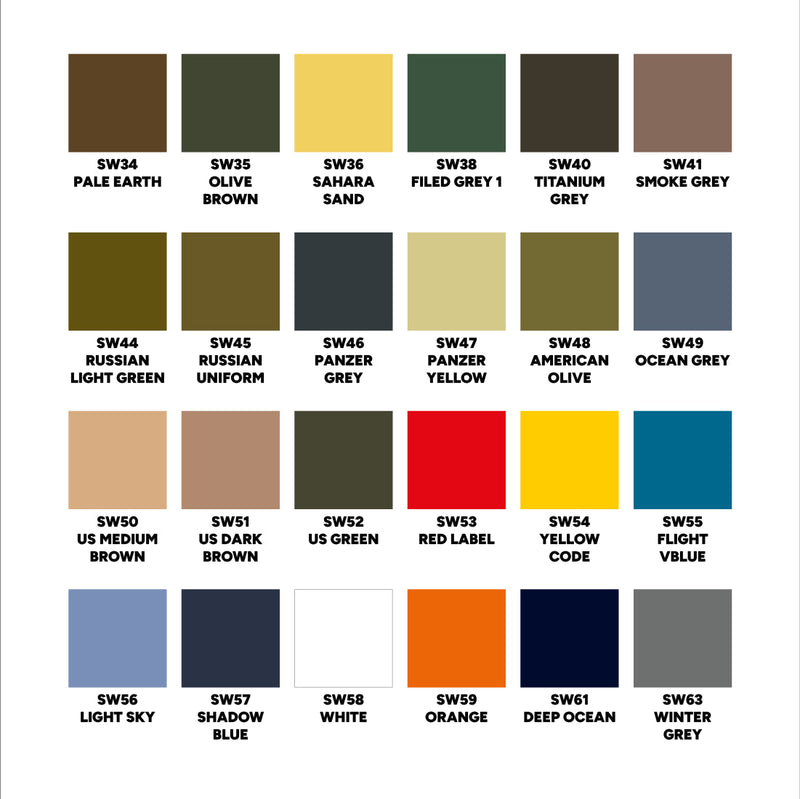 Scale 75 SSE-129 Warfront Battlefront Paint Set