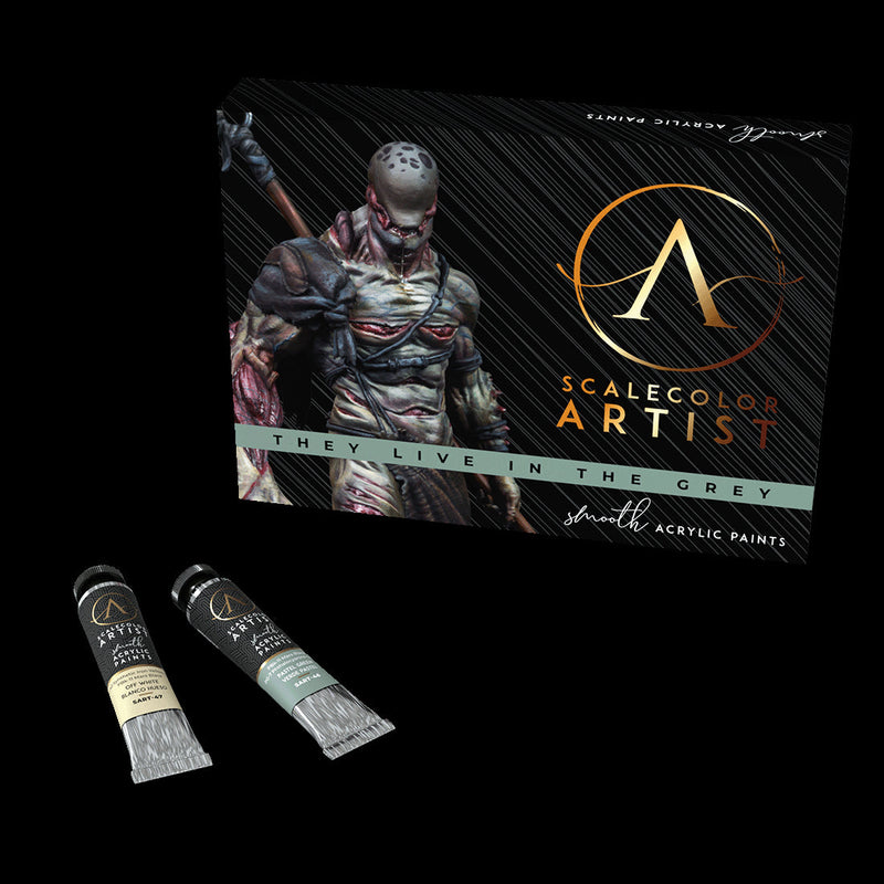Scale 75 SSAR-023 Scalecolor Artist They Live In The GreyPaint Set