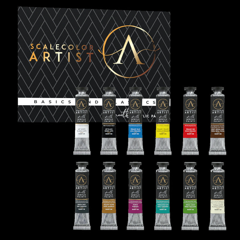 Scale 75 SSAR-021 Scalecolor Artist Basics And Classics Paint Set