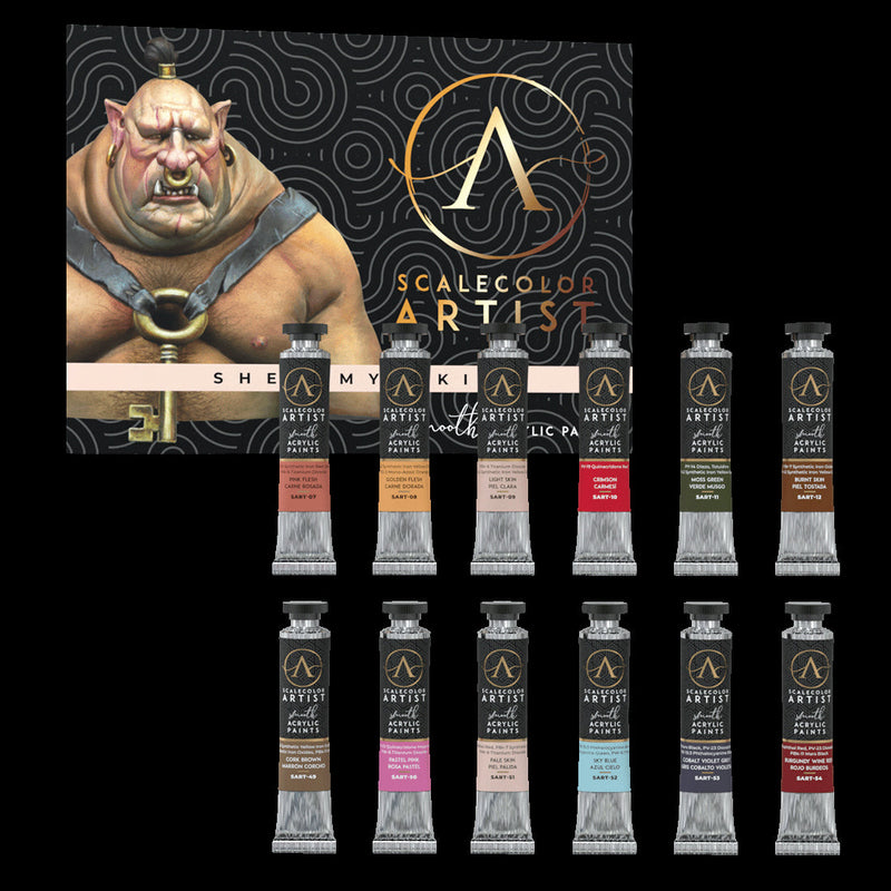 Scale 75 SSAR-022 Scalecolor Artist Shed My SkinPaint Set