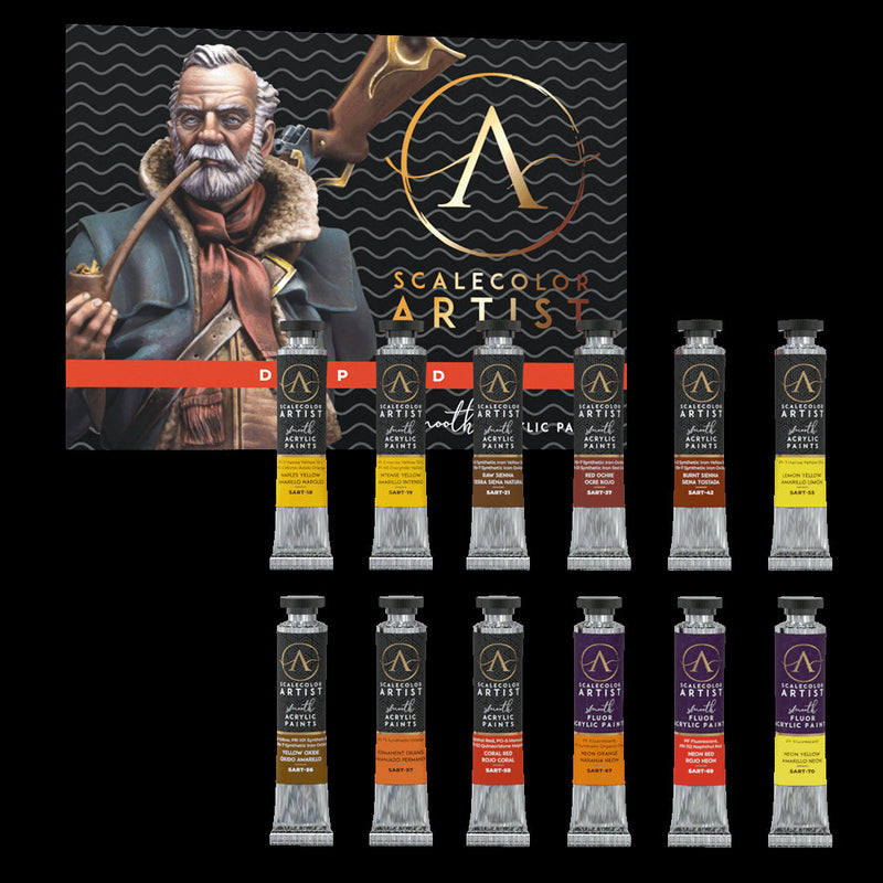 Scale 75 SSAR-024 Scalecolor Artist Deep RedPaint Set