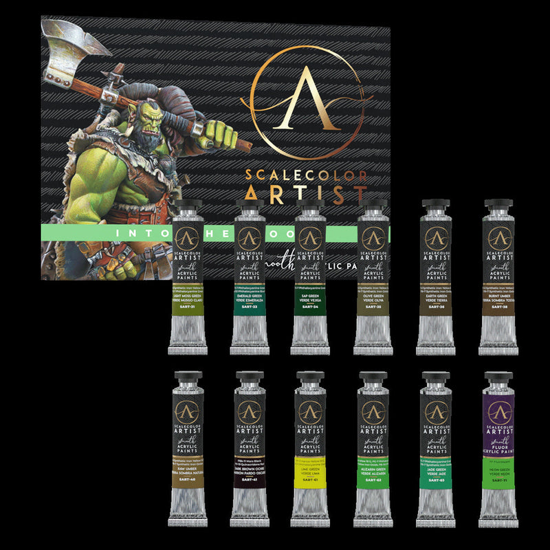 Scale 75 SSAR-026 Scalecolor Artist Into The Woods Paint Set