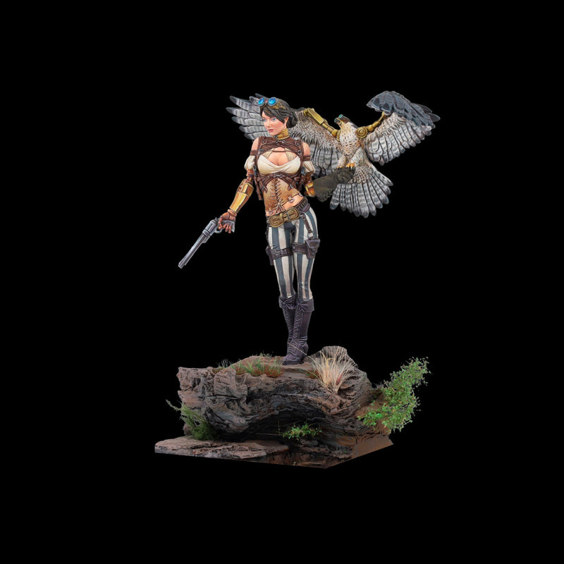 Scale 75 SSP-007 Figures Steam Wars Jessica Thunderhawk 75mm