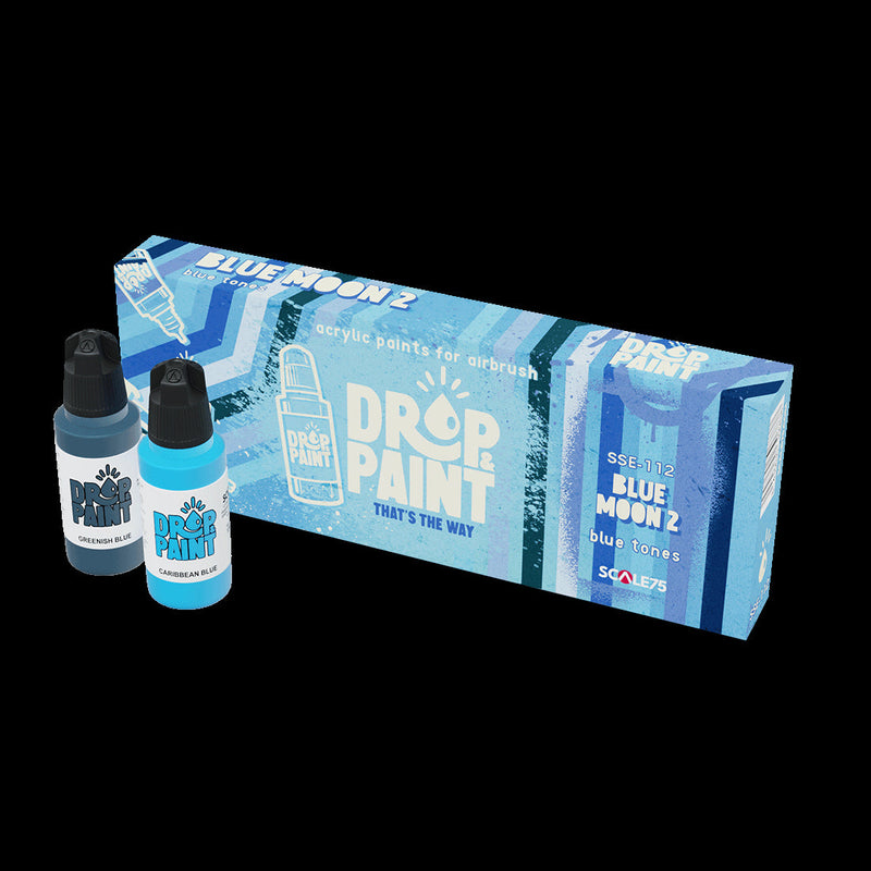 Scale 75 SSE-112 Drop and Paints Blue Moon 2 Paint Set