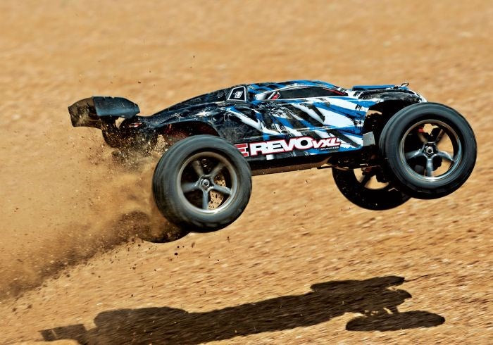 Traxxas 71076-8 - E-Revo VXL 1/16 RC Monster Truck 4WD – Hobby City NZ Traxxas 71076-8 - E-Revo VXL 1/16 RC Monster Truck 4WD – Hobby City NZ