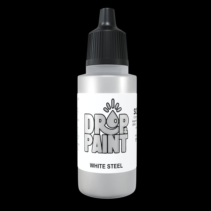 Scale 75 SDP-109 Drop and Paints White Steel 17ml