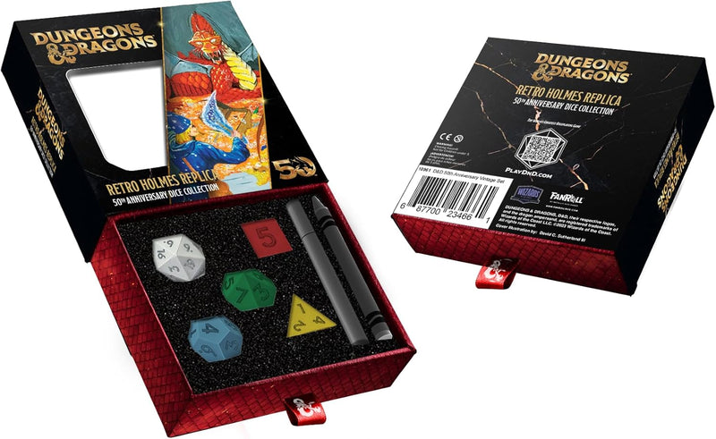 MDG MDG10961 Fanroll D&D 50th Anniversary Retro Set