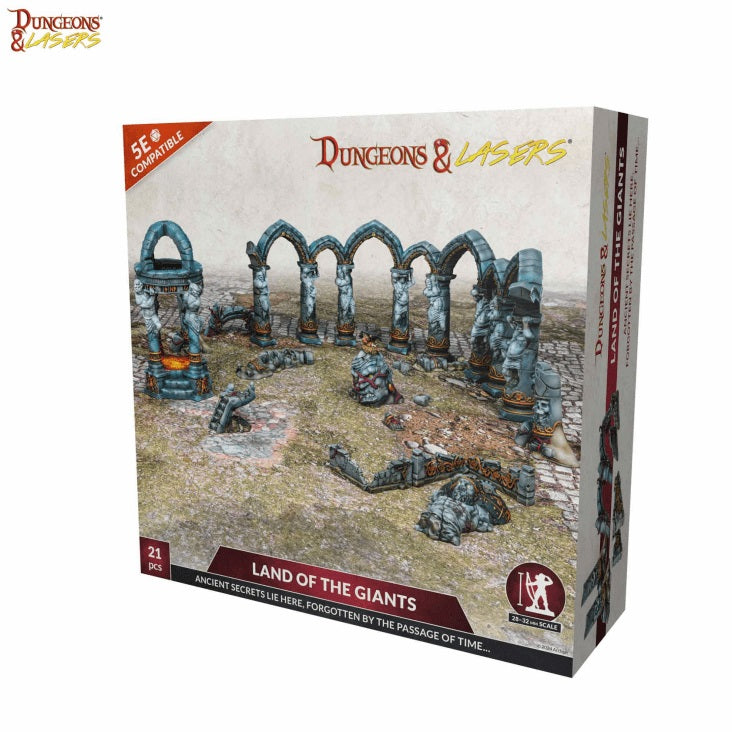 Archon Studio Dungeons & Lasers: Starter Sets - Land Of The Giants Terrain Set