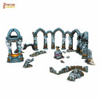 Archon Studio Dungeons & Lasers: Starter Sets - Land Of The Giants Terrain Set (3)