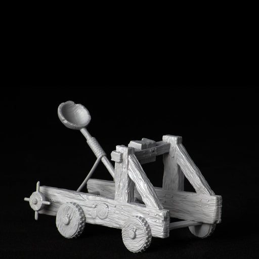 WizKids 90203 Deep Cuts Unpainted Miniatures: Catapult (9003821039853)