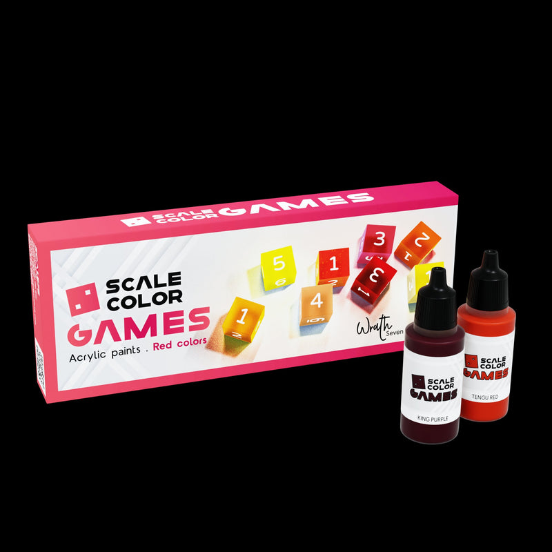 Scale 75 SSE-137 Scalecolor Games Wrath Paint Set