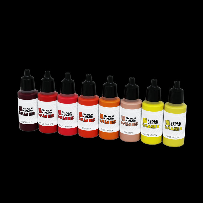 Scale 75 SSE-137 Scalecolor Games Wrath Paint Set