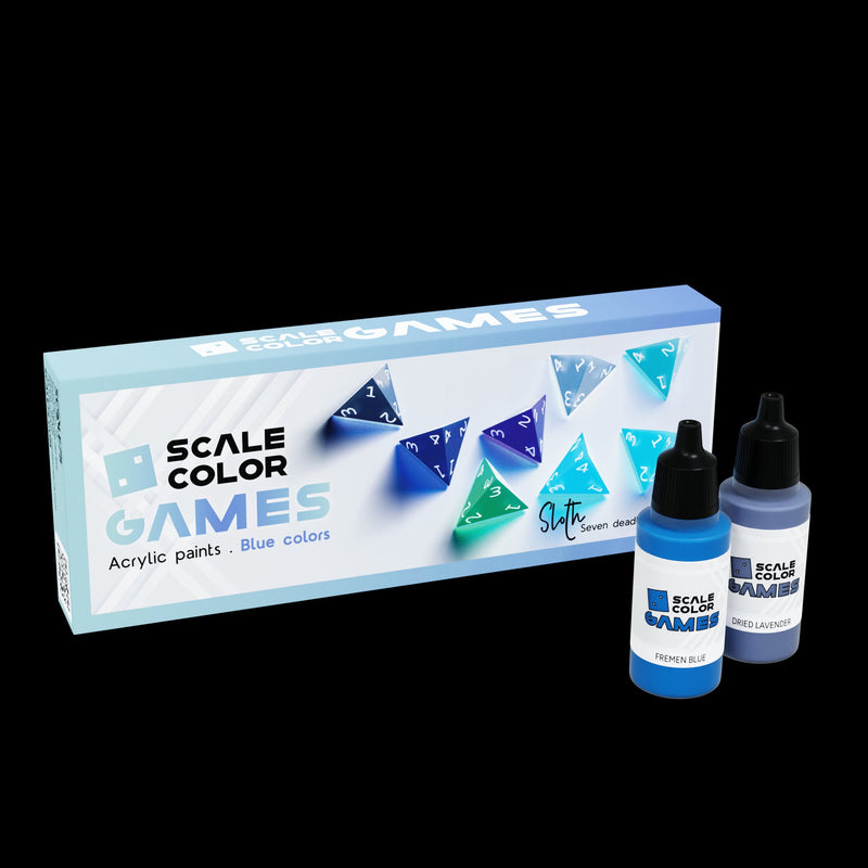 Scale 75 SSE-140 Scalecolor Games Sloth Paint Set